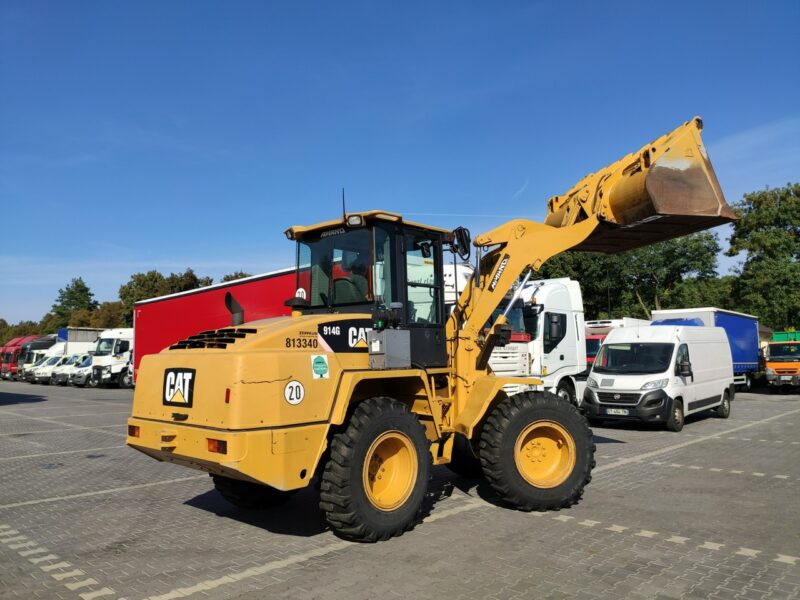średnia kołowa Caterpillar Cat 914G + Klima bez Luzów W Pełni Sprawna 8ton Centralne Smarowanie .