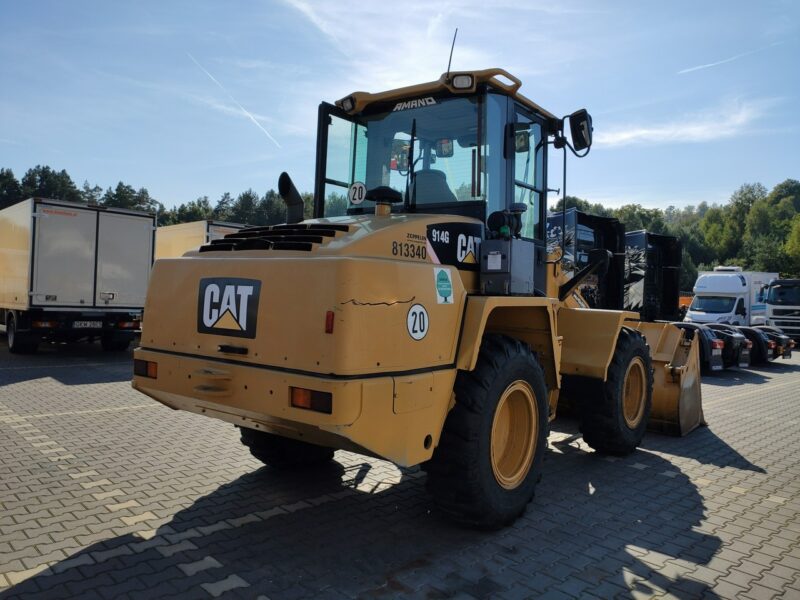 średnia kołowa Caterpillar Cat 914G + Klima bez Luzów W Pełni Sprawna 8ton Centralne Smarowanie .