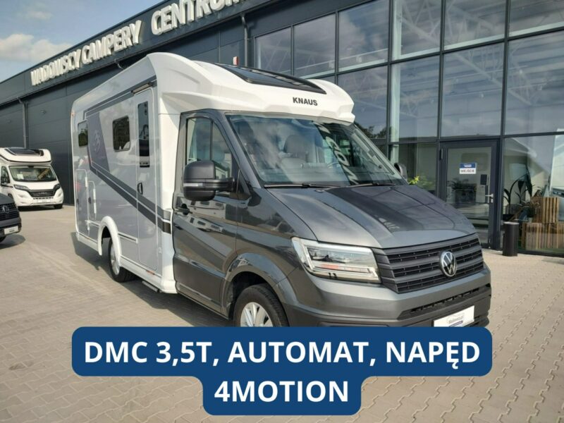 samochody kempingowe Knaus VAN TI PLUS 650 MEG 4 motion Od ręki - Kamper na podwoziu VW z automatem i napędem 4x4 Allroad!