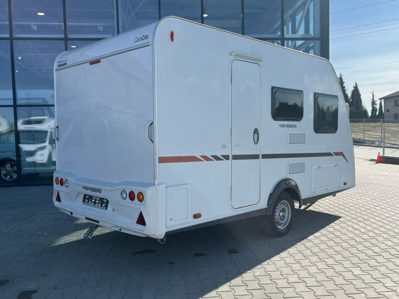 przyczepy kempingowe Weinsberg CaraCito 390 QD Od ręki - Mała przyczepa Weinsberg dla 2/3 osób! DMC 1100 kg