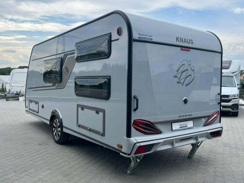 przyczepy kempingowe Knaus SÜDWIND 500 QDK 60 YEARS Przyczepa w jubileuszowej wersji 60 YEARS Knaus!! Kraków