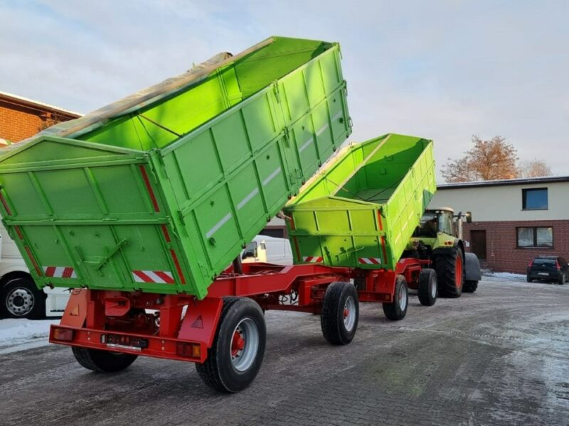 Przyczepa transportowa inny LUTRA 18t DMC kipper 3 stronny Przyczepa LUTRA 18t DMC wywrotka 3 stronna kipper