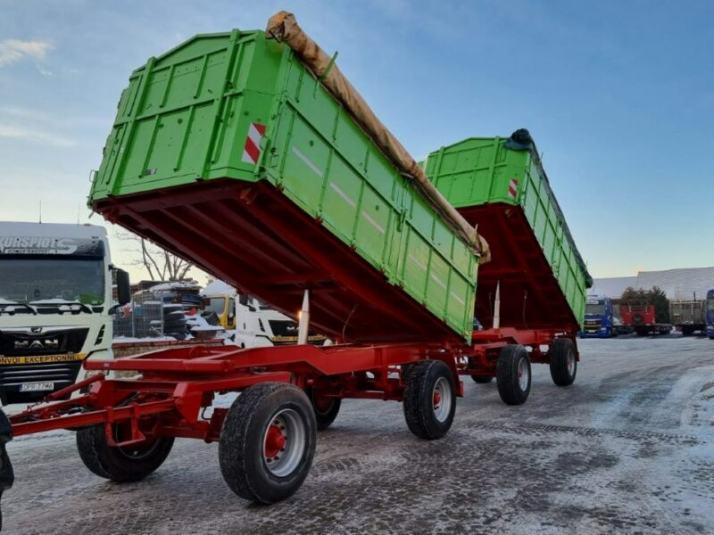 Przyczepa transportowa inny LUTRA 18t DMC kipper 3 stronny Przyczepa LUTRA 18t DMC wywrotka 3 stronna kipper