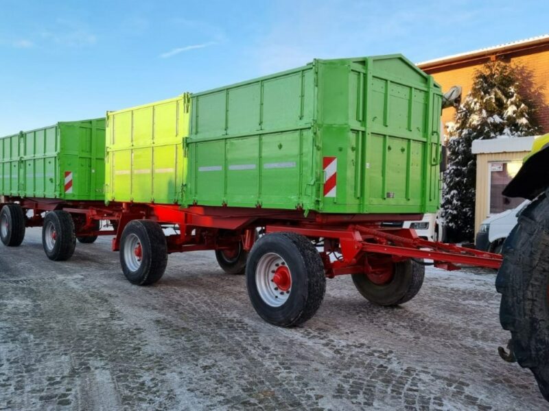 Przyczepa transportowa inny LUTRA 18t DMC kipper 3 stronny Przyczepa LUTRA 18t DMC wywrotka 3 stronna kipper