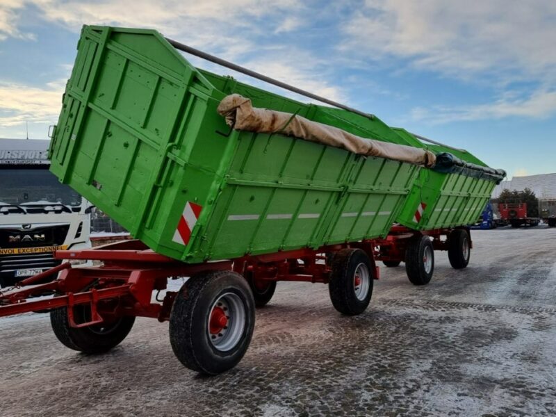 Przyczepa transportowa inny LUTRA 18t DMC kipper 3 stronny Przyczepa LUTRA 18t DMC wywrotka 3 stronna kipper