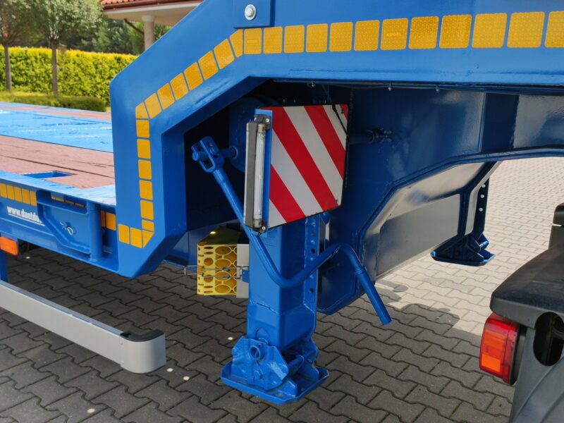 niskopodwoziowa Bodex Poszerzana 3 Osie SAF Niskopodłogowa Laweta