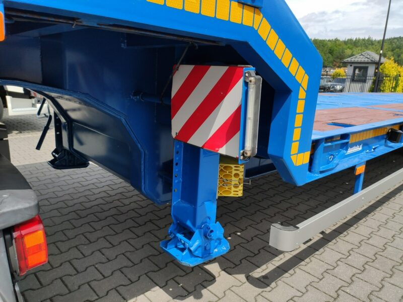 niskopodwoziowa Bodex Poszerzana 3 Osie SAF Niskopodłogowa Laweta