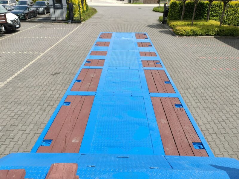 niskopodwoziowa Bodex Poszerzana 3 Osie SAF Niskopodłogowa Laweta