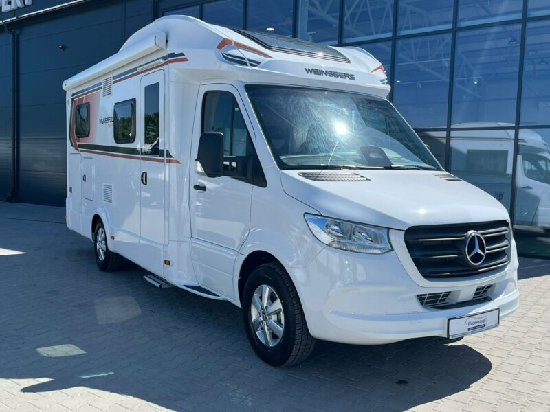 samochody kempingowe Weinsberg CaraCompact MB 640 MEG EDITION [PEPPER] Od ręki - Półintegra na podwoziu Mercedesa z automatem!