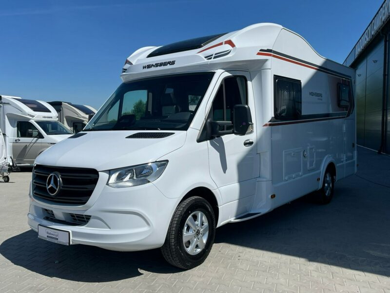 samochody kempingowe Weinsberg CaraCompact MB 640 MEG EDITION [PEPPER] Od ręki - Półintegra na podwoziu Mercedesa z automatem!