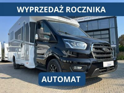 samochody kempingowe Sunlight T690 L Adventure 5 osobowa półintegra z automatem i elektrycznie ogrzewaną podłogą