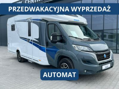 samochody kempingowe Knaus LIVE WAVE 700 MX Półintegra z łóżkiem królewskim i przestrzenną łazienką! Kraków