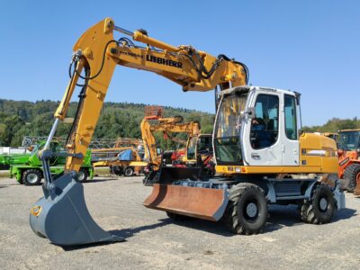 kołowa Liebherr A316 Maszyna po Pełnym Tulejowaniu Bez Luzów i Wycieków nie A314 Volvo CAT Komatsu