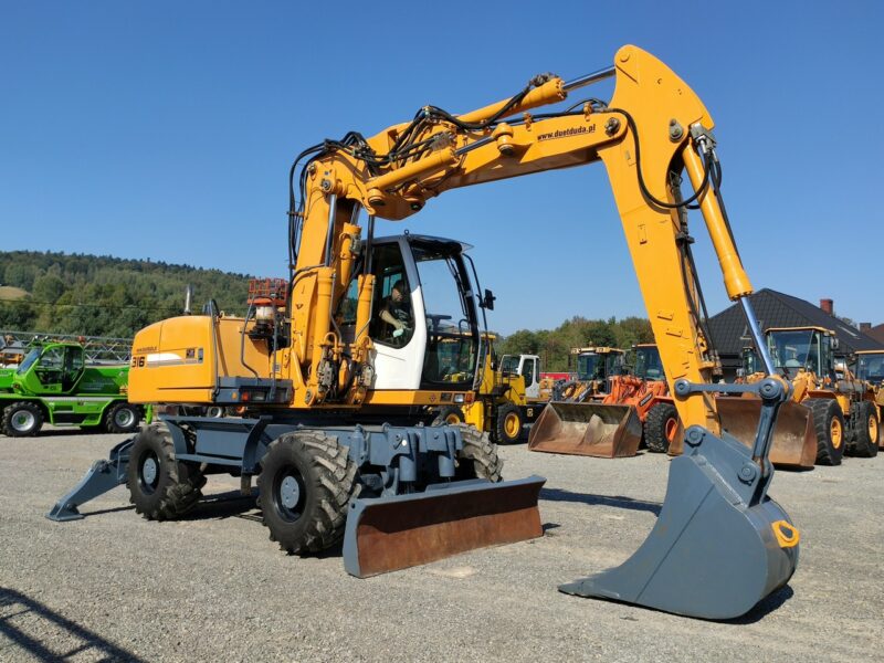 kołowa Liebherr A316 Maszyna po Pełnym Tulejowaniu Bez Luzów i Wycieków nie A314 Volvo CAT Komatsu