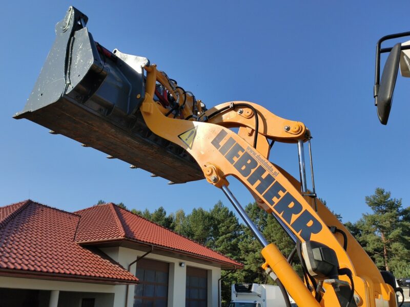 mała kołowa Liebherr L 506 STEREO Szybkozłącze / Łyżka Krokodyl + Widły Waga 6300kg Volvo CAT Komatsu Jcb