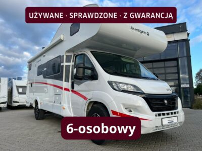 samochody kempingowe Sunlight A72 Od ręki - Wyjątkowo przestronna alkowa z łóżkami piętrowymi