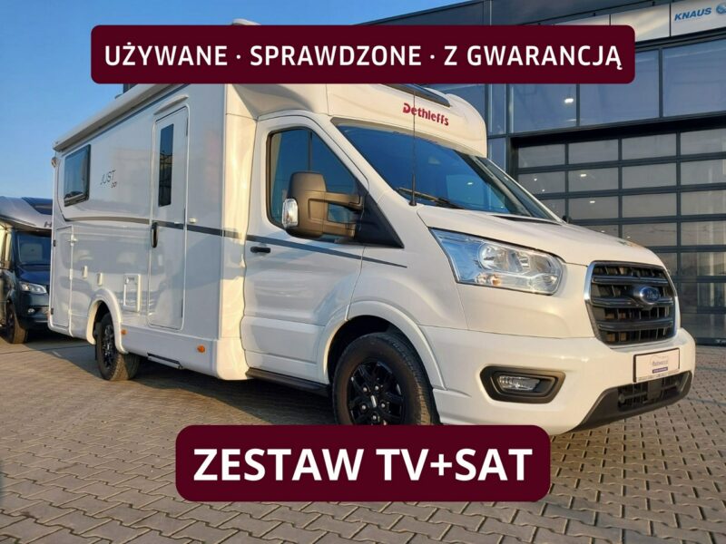 samochody kempingowe Dethleffs JUST GO T6815 EB Bogato wyposażony kamper na podwoziu FORD od Dethleffs. WARSZAWA!!