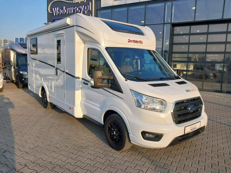 samochody kempingowe Dethleffs JUST GO T6815 EB Bogato wyposażony kamper na podwoziu FORD od Dethleffs. WARSZAWA!!