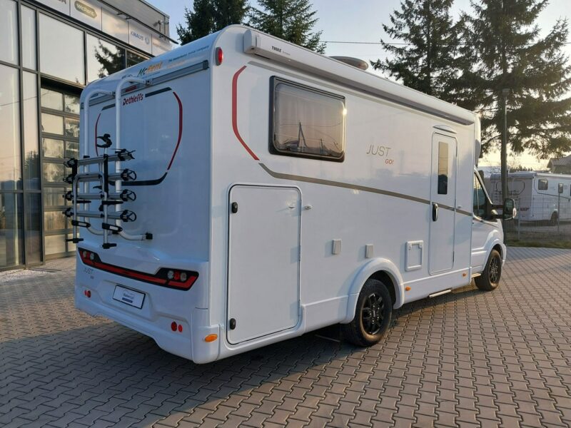 samochody kempingowe Dethleffs JUST GO T6815 EB Bogato wyposażony kamper na podwoziu FORD od Dethleffs. WARSZAWA!!