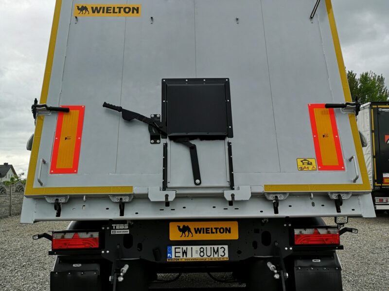 wywrotka Wielton Wywrotka Aluminiowa 42m3 Osie SAF Jeden Właściciel! 2021 Rok Produkcji! Oś Podnoszona! Waga 6020 KG!