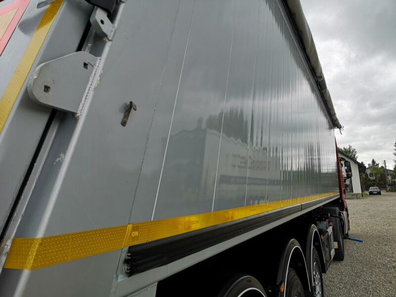 wywrotka Wielton Wywrotka Aluminiowa 42m3 Osie SAF Jeden Właściciel! 2021 Rok Produkcji! Oś Podnoszona! Waga 6020 KG!