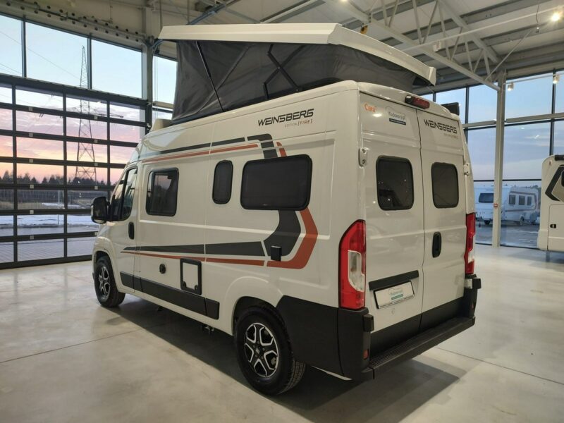 samochody kempingowe Weinsberg CaraBus 540 MQ Campervan dla 4 os. z dachem sypialnym pop up! 5,5m