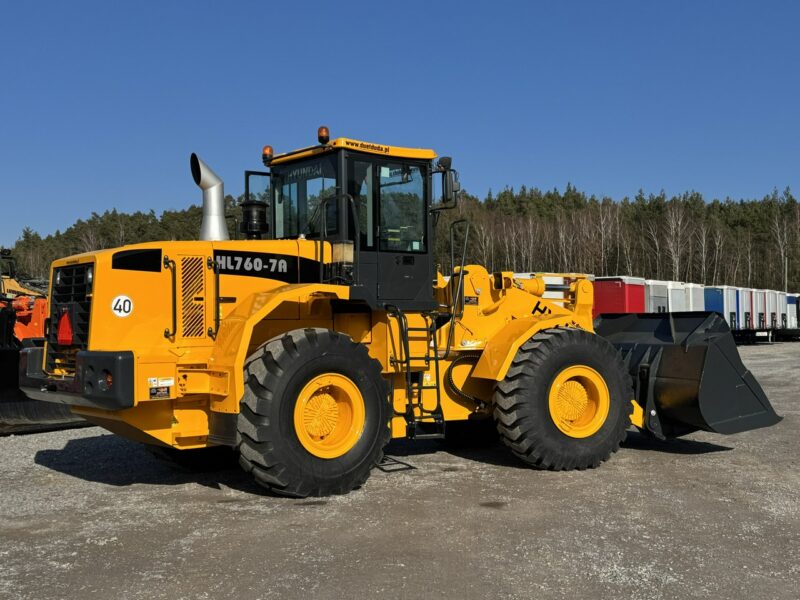 duża kołowa Hyundai HL760-7A Centralne Smarowanie waga-18 ton Ładna Zadbana nie HL 770-7A Doosan JCB CAT