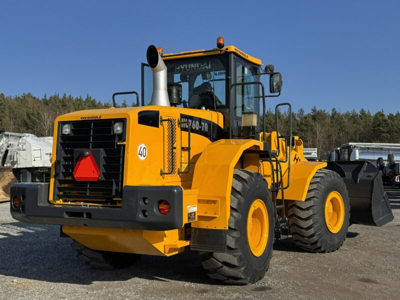 duża kołowa Hyundai HL760-7A Centralne Smarowanie waga-18 ton Ładna Zadbana nie HL 770-7A Doosan JCB CAT