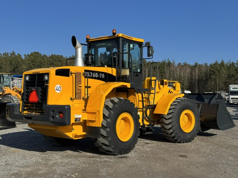 duża kołowa Hyundai HL760-7A Centralne Smarowanie waga-18 ton Ładna Zadbana nie HL 770-7A Doosan JCB CAT
