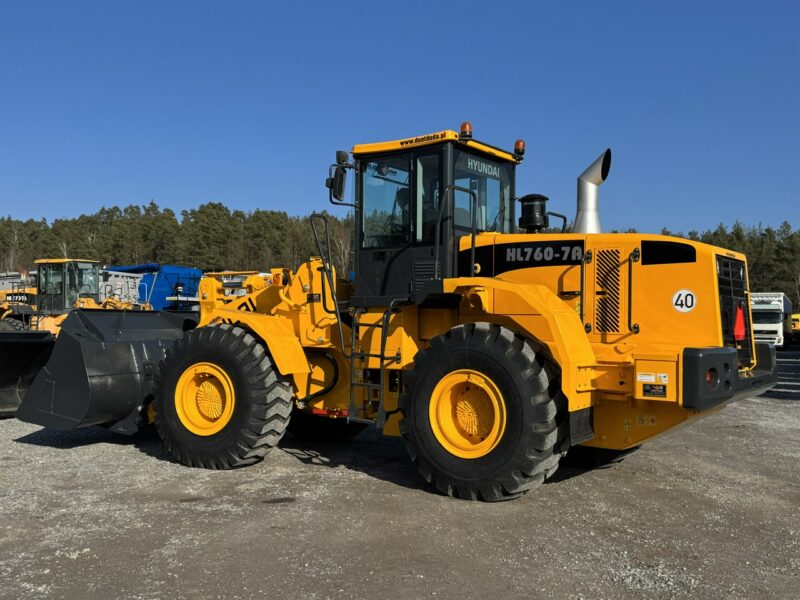 duża kołowa Hyundai HL760-7A Centralne Smarowanie waga-18 ton Ładna Zadbana nie HL 770-7A Doosan JCB CAT