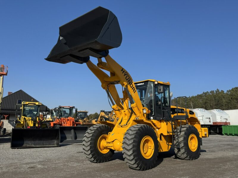 duża kołowa Hyundai HL760-7A Centralne Smarowanie waga-18 ton Ładna Zadbana nie HL 770-7A Doosan JCB CAT