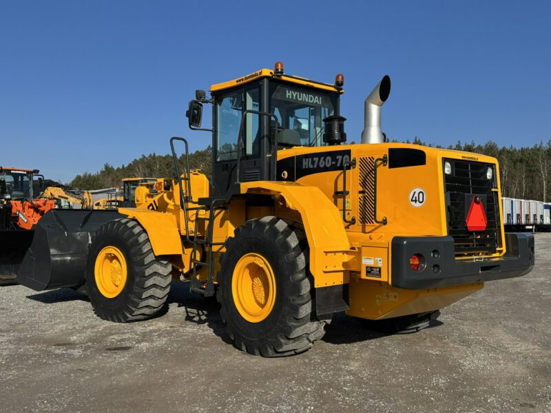 duża kołowa Hyundai HL760-7A Centralne Smarowanie waga-18 ton Ładna Zadbana nie HL 770-7A Doosan JCB CAT