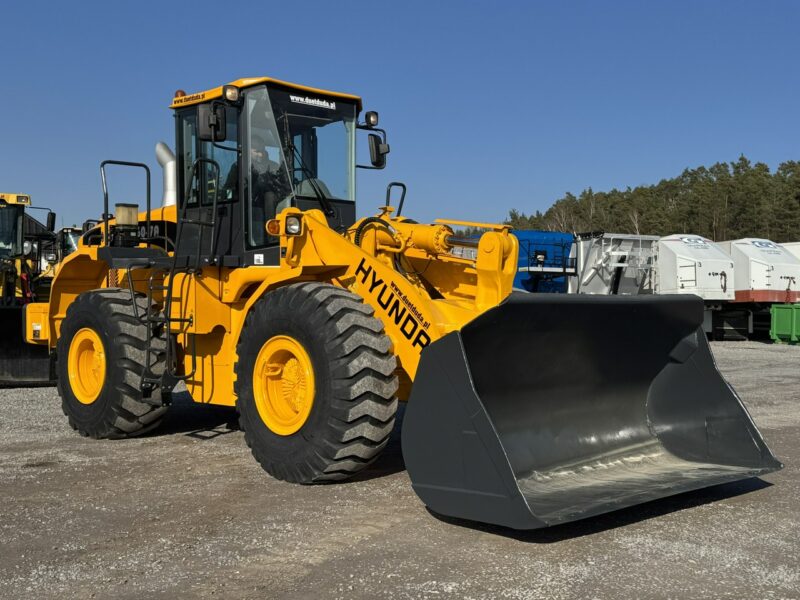 duża kołowa Hyundai HL760-7A Centralne Smarowanie waga-18 ton Ładna Zadbana nie HL 770-7A Doosan JCB CAT