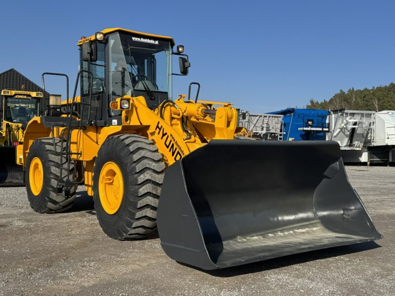 duża kołowa Hyundai HL760-7A Centralne Smarowanie waga-18 ton Ładna Zadbana nie HL 770-7A Doosan JCB CAT