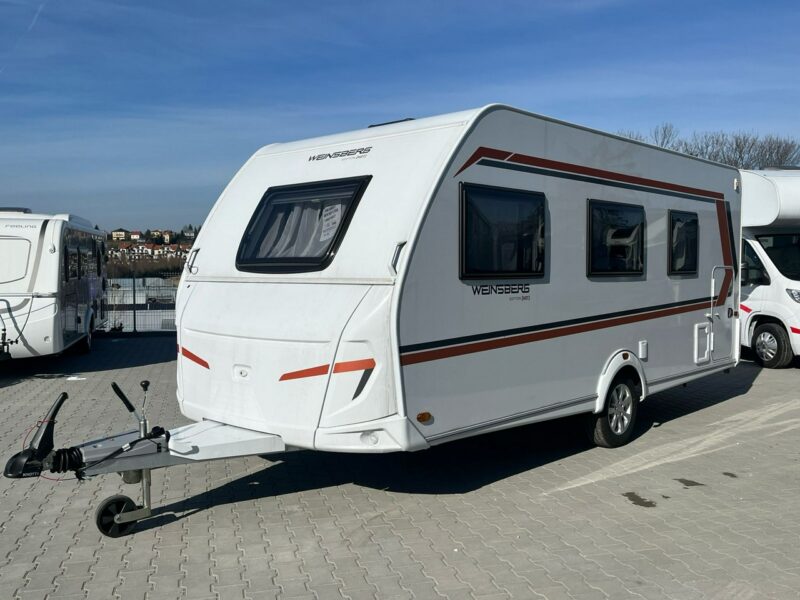 przyczepy kempingowe Weinsberg CaraOne 480 QDK EDITION [HOT] Od ręki - Przestronna przyczepa marki Weinsberg dla 6 osób!