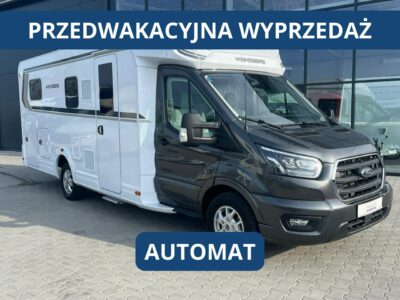 samochody kempingowe Weinsberg CaraSuite Ford 700 MEG 4-osobowa półintegra na nowym podwoziu Ford. Kraków!