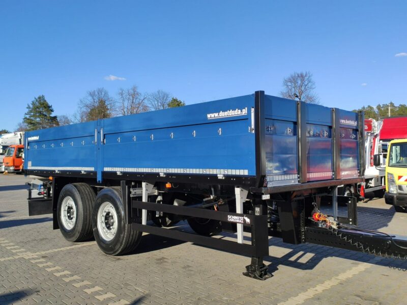 burtowe Schmitz Cargobull Ciężarowa 2-osiowa na poduszkach Tandem Stan Unikat !!! Budowlanka , Budowlana Długość