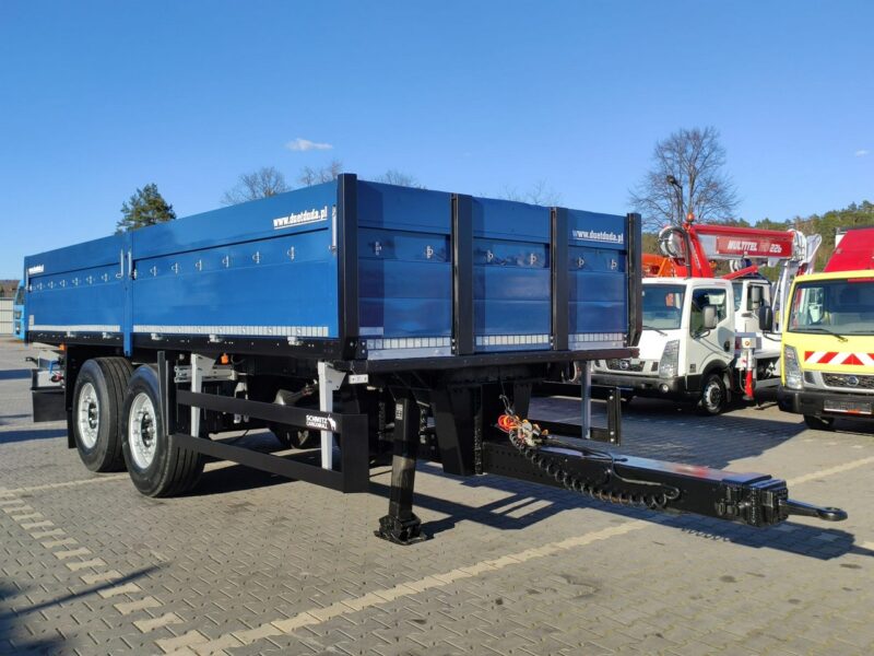burtowe Schmitz Cargobull Ciężarowa 2-osiowa na poduszkach Tandem Stan Unikat !!! Budowlanka , Budowlana Długość