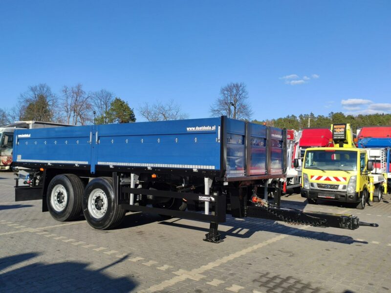 burtowe Schmitz Cargobull Ciężarowa 2-osiowa na poduszkach Tandem Stan Unikat !!! Budowlanka , Budowlana Długość
