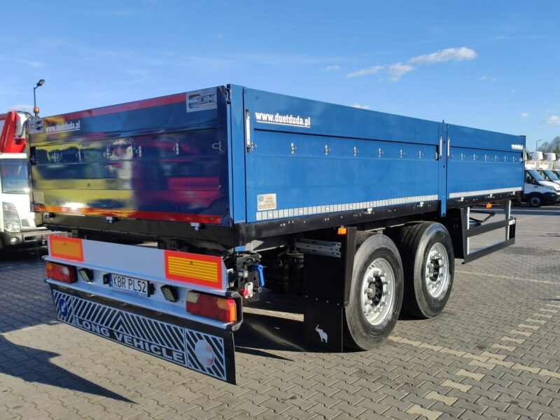 burtowe Schmitz Cargobull Ciężarowa 2-osiowa na poduszkach Tandem Stan Unikat !!! Budowlanka , Budowlana Długość