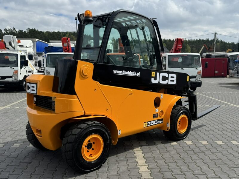 wózek czołowy JCB TLT 35D 4x4 T4 TELESKOP / TELESKOPOWY Ładowarka Teleskopowa TELETRUK Udźwig: 3500 kg Oświetlenie Robocze Super Stan nie Bobcat