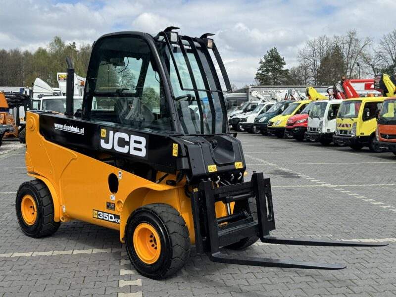 wózek czołowy JCB TLT 35D 4x4 T4 TELESKOP / TELESKOPOWY Ładowarka Teleskopowa TELETRUK Udźwig: 3500 kg Oświetlenie Robocze Super Stan nie Bobcat