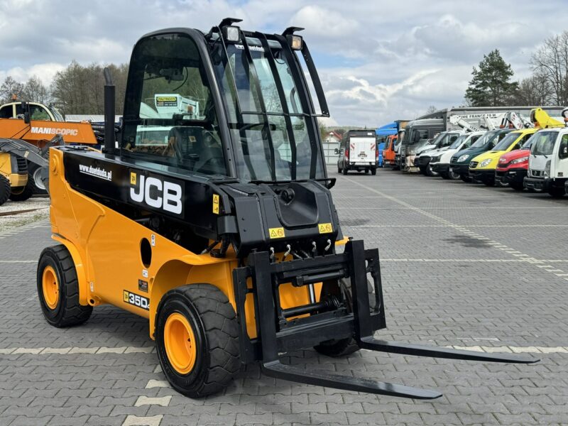 wózek czołowy JCB TLT 35D 4x4 T4 TELESKOP / TELESKOPOWY Ładowarka Teleskopowa TELETRUK Udźwig: 3500 kg Oświetlenie Robocze Super Stan nie Bobcat