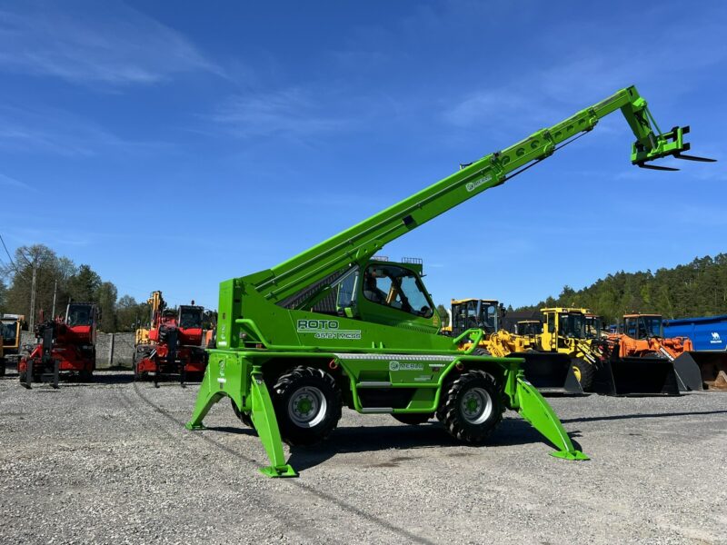 duża kołowa Merlo Roto 45.21 MCSS ( 40.25 ) Podnośnik Obrotowy Wózek Jezdniowy Tylko 2.700mth Super Stan Manitou MRT 2150 2540 2550 1850 Dzwig