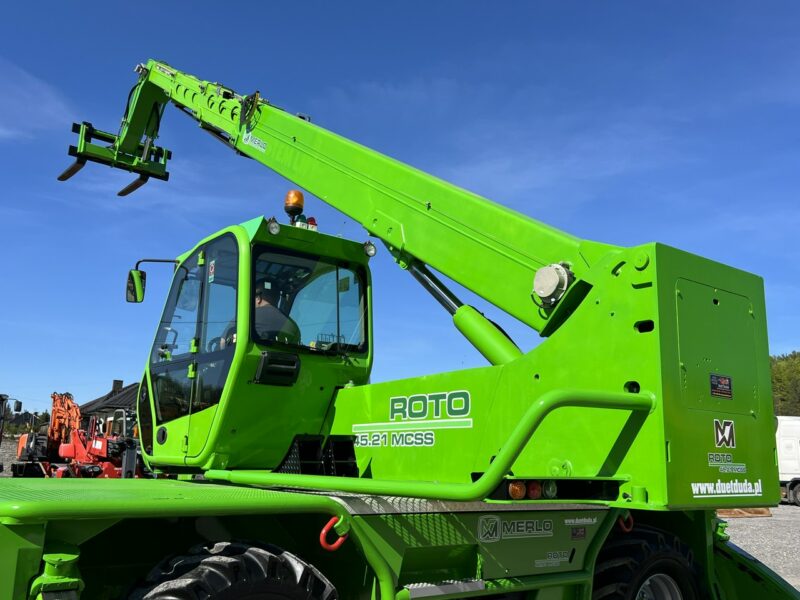 duża kołowa Merlo Roto 45.21 MCSS ( 40.25 ) Podnośnik Obrotowy Wózek Jezdniowy Tylko 2.700mth Super Stan Manitou MRT 2150 2540 2550 1850 Dzwig