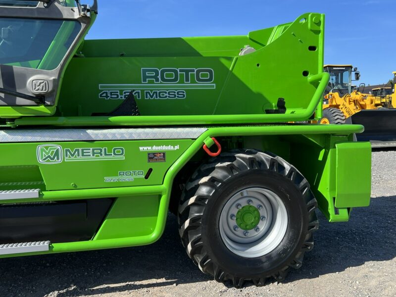 duża kołowa Merlo Roto 45.21 MCSS ( 40.25 ) Podnośnik Obrotowy Wózek Jezdniowy Tylko 2.700mth Super Stan Manitou MRT 2150 2540 2550 1850 Dzwig