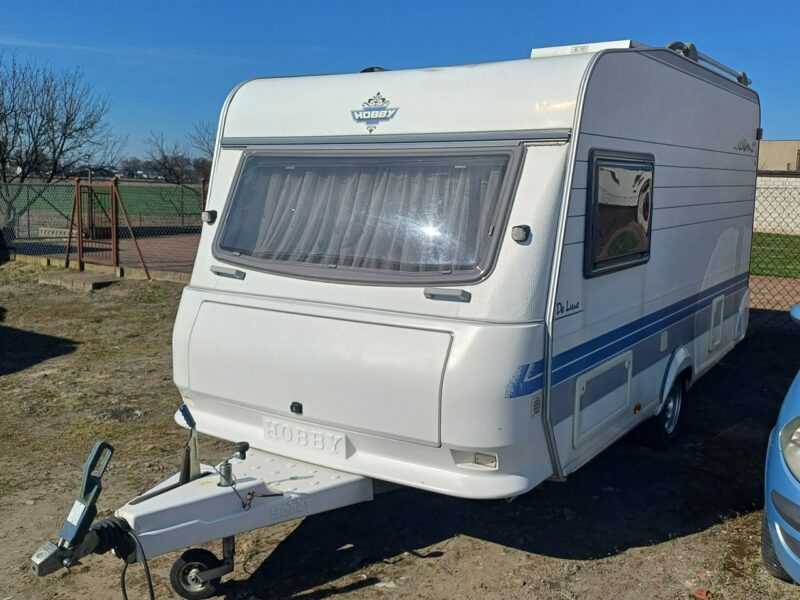 przyczepy kempingowe Hobby 30A28 WC Prysznic Kuchenka Solar Dodatkow zadaszenie