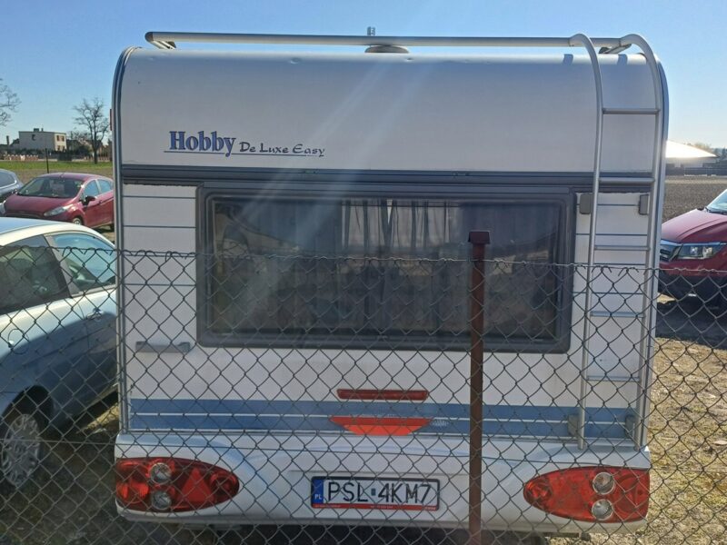 przyczepy kempingowe Hobby 30A28 WC Prysznic Kuchenka Solar Dodatkow zadaszenie