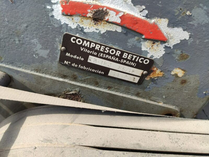 Renault RB 18J Kompresor do wydmuchu materiałów sypkich BETICO RB 18J 2017r