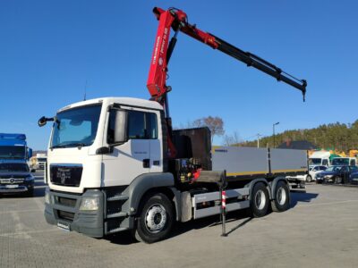 MAN TGS 26.360 6x4 HDS HMF 1720 power to lift Zadbany Super Stan !!!